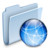 iDisk Folder Badged Icon